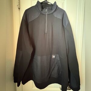 Ariat Men's Black Half-Zip Jacket- XL Tall
